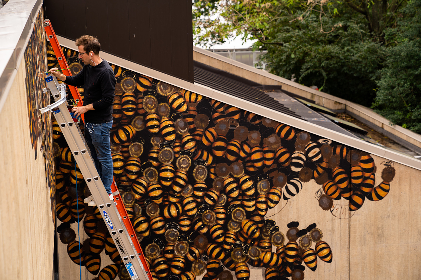 Willey painting at the Zoo